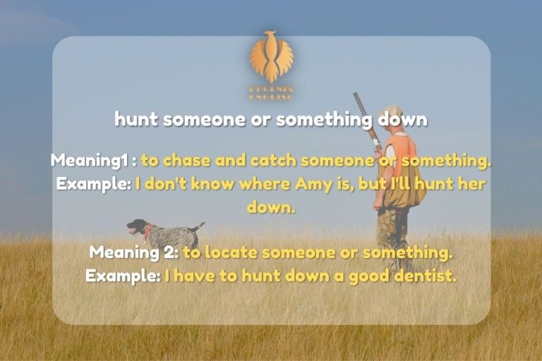 Complete list of Hunting Phrases and Idioms Phoenix English