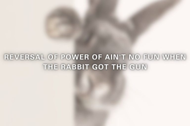 Ain't No Fun When The Rabbit Got The Gun Explained Phoenix English