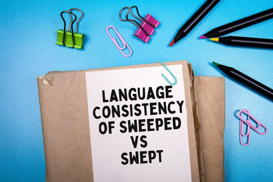 Language Consistency of Sweeped vs. Swept