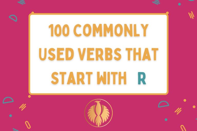 Top 100 Commonly Used Verbs That Start With R [2024] - Phoenix English