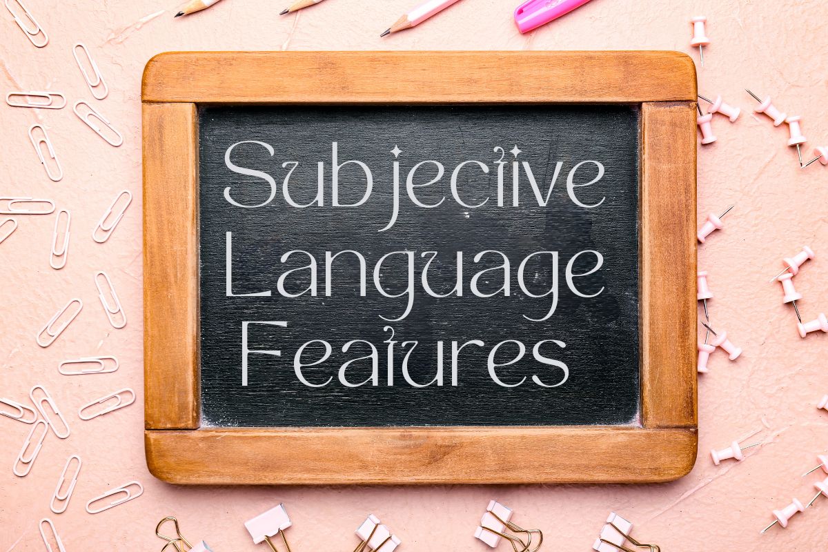 Subjective Language Features 
