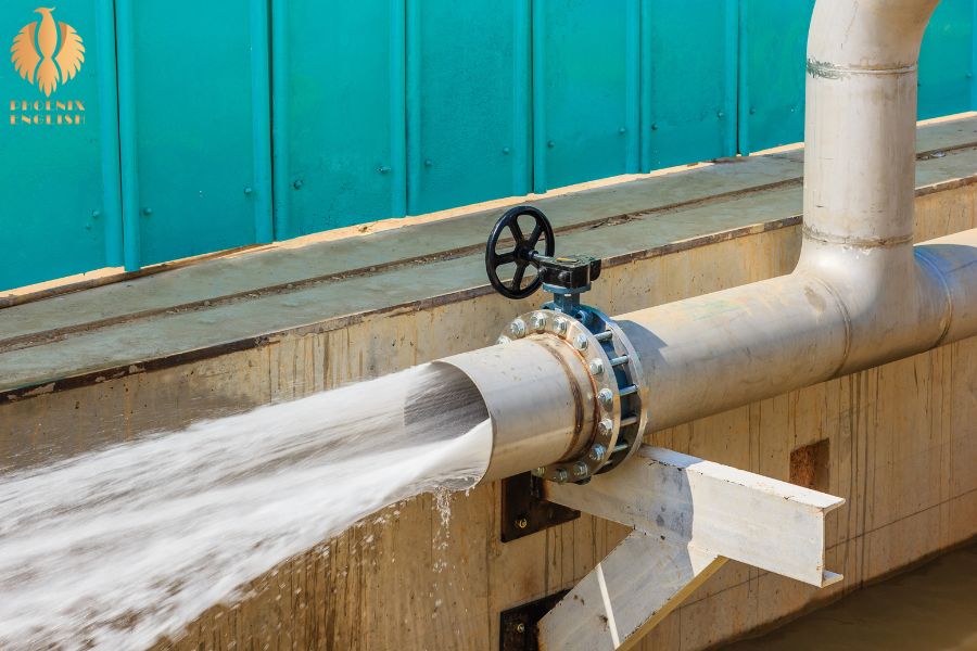 an pic about Erupting water from a pipe