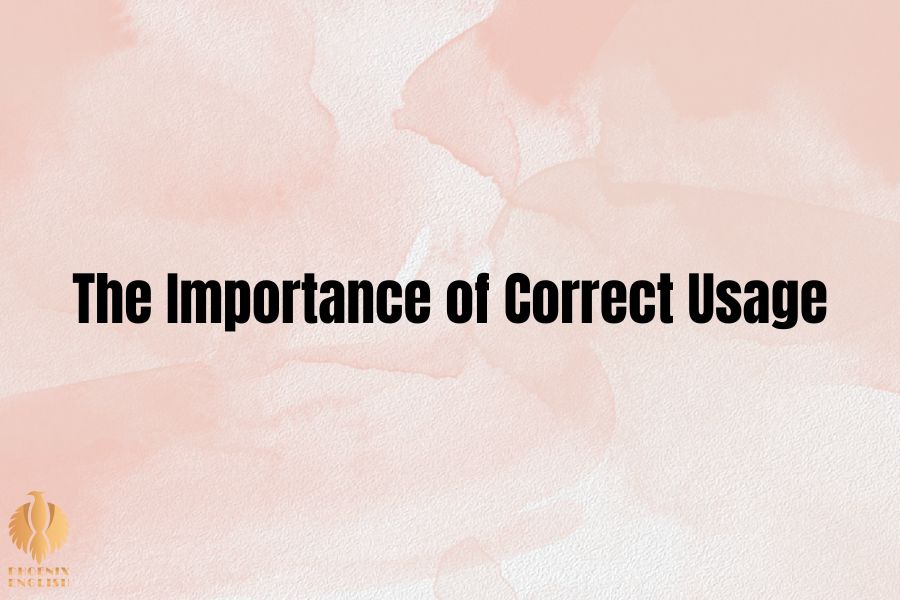 an pic about The Importance of Correct Usage