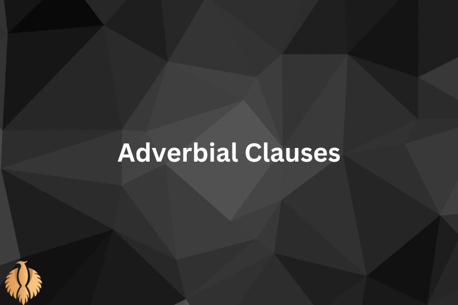 a pic about Adverbial Clauses