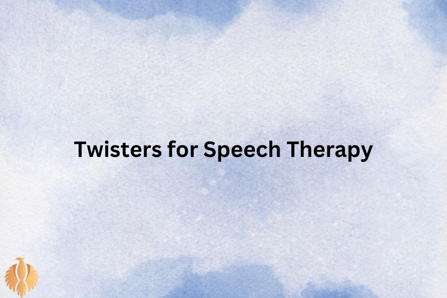 a image about Twisters for Speech Therapy