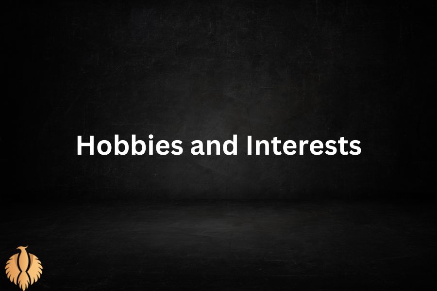 a image about Hobbies and Interests