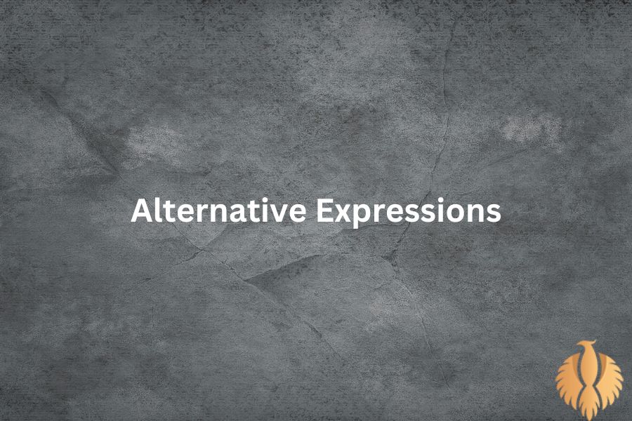 a pic about Alternative Expressions