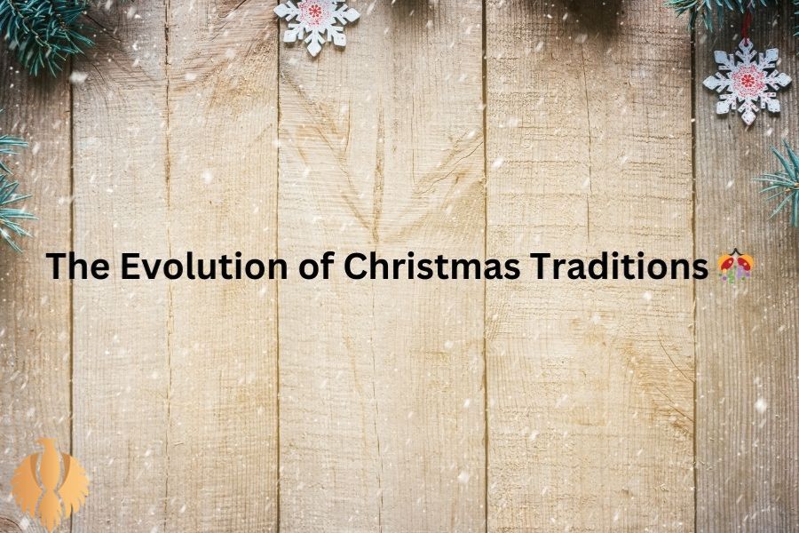 a pic about The Evolution of Christmas Traditions