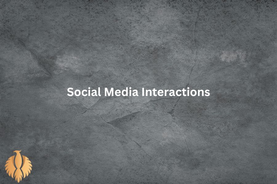 a photo about Social Media Interactions